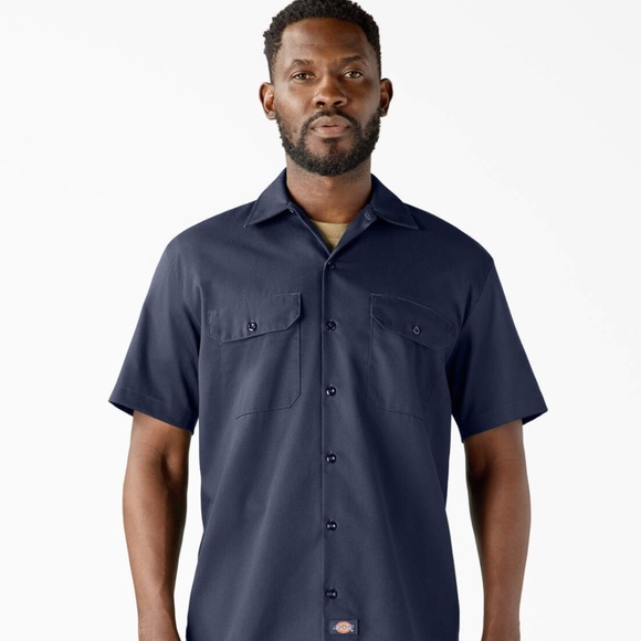 Dickies Navy Original 874 Pants & Work Shirt - Picture 3 of 3